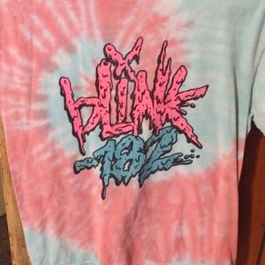 Blink-182 tie-dye tshirt